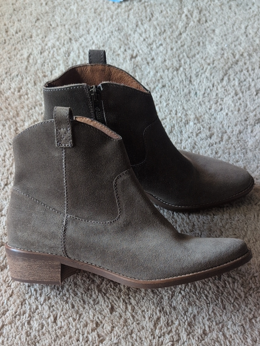Madewell 1937 Suede Booties